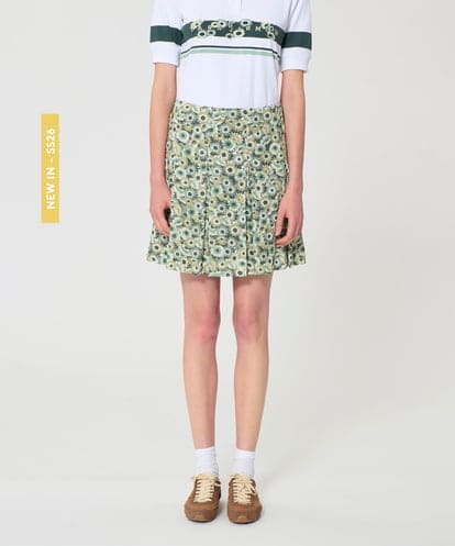 VZHGD20430  デイジーガーデンプリントスカート