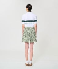 VZHGD20430 TARA JARMON(タラ ジャーモン) デイジーガーデンプリントスカート グリーン