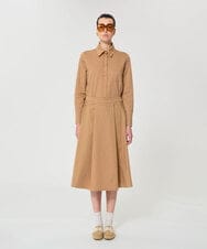 VZHGD42450 TARA JARMON(タラ ジャーモン) コットンギャバジンスカート ハニーベージュ