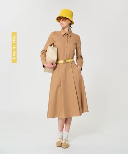 VZHGD42450  コットンギャバジンスカート