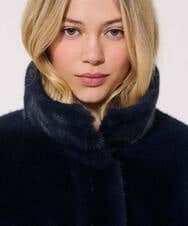 VZJAD04560 TARA JARMON(タラ ジャーモン) エコファージャケット ネイビー