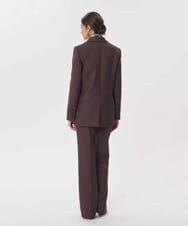 VZJAG10690 TARA JARMON(タラ ジャーモン) ウールブレンドダブルブレストジャケット トンカ