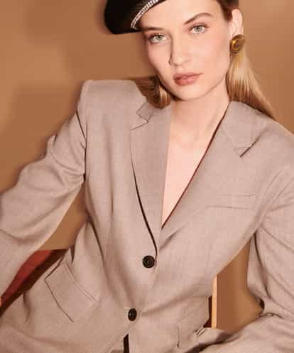 VZJAX18580 TARA JARMON Flannel jacket