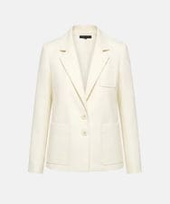 VZJGD04670 TARA JARMON(タラ ジャーモン) グレインドプードルジャケット エクリュ