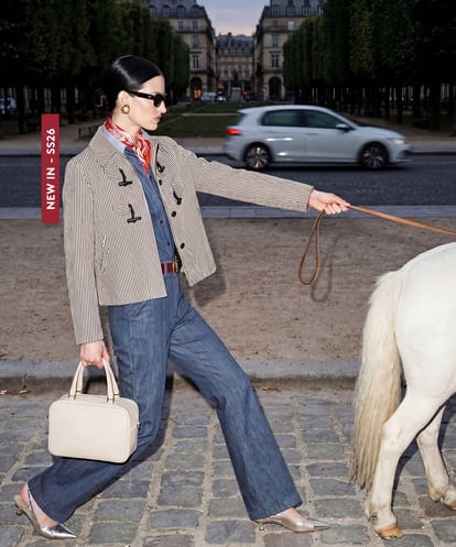 VZJGD09810 TARA JARMON ストライプジャケット