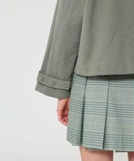 VZJGD10690 TARA JARMON(タラ ジャーモン) スポーティートレンチジャケット オリーブグリーン