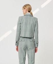 VZJGD15580 TARA JARMON(タラ ジャーモン) プリンスオブウェールズジャケット グリーン