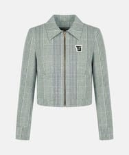 VZJGD15580 TARA JARMON(タラ ジャーモン) プリンスオブウェールズジャケット グリーン