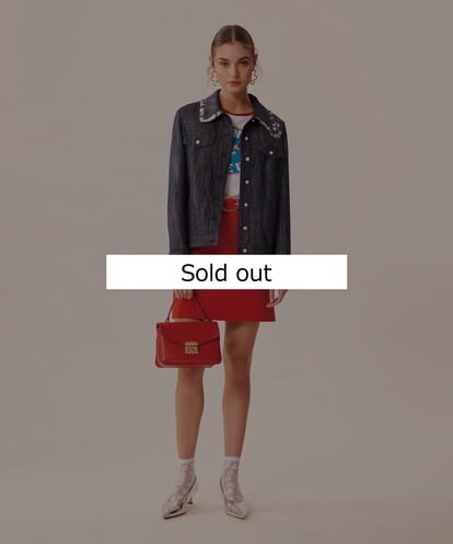 VZJGU11520 TARA JARMON Canvas denim jacket