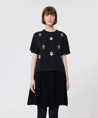 VZKAD02380 TARA JARMON ダブルジャージーTシャツ