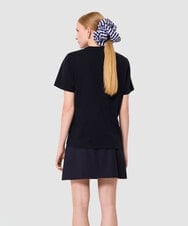 VZKGA09210 TARA JARMON(タラ ジャーモン) TARA CHERRY ジャージーTシャツ ミッドナイトブルー