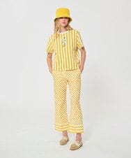 VZKGD04270 TARA JARMON(タラ ジャーモン) ソフトジャージーTシャツ ミモザイエロー