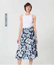 VZKGD11250 TARA JARMON(タラ ジャーモン) エンブロイダリーリブコットンカットソー ホワイト