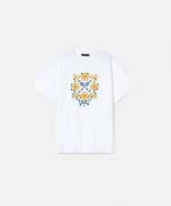 VZKGX08270 TARA JARMON(タラ ジャーモン) TARA CLUB Tシャツ ホワイト