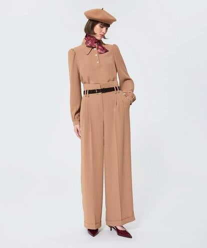 VZLAD03390  クレープパンツ