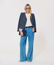 VZLAD04290 TARA JARMON(タラ ジャーモン) デニムパンツ ライトブルー