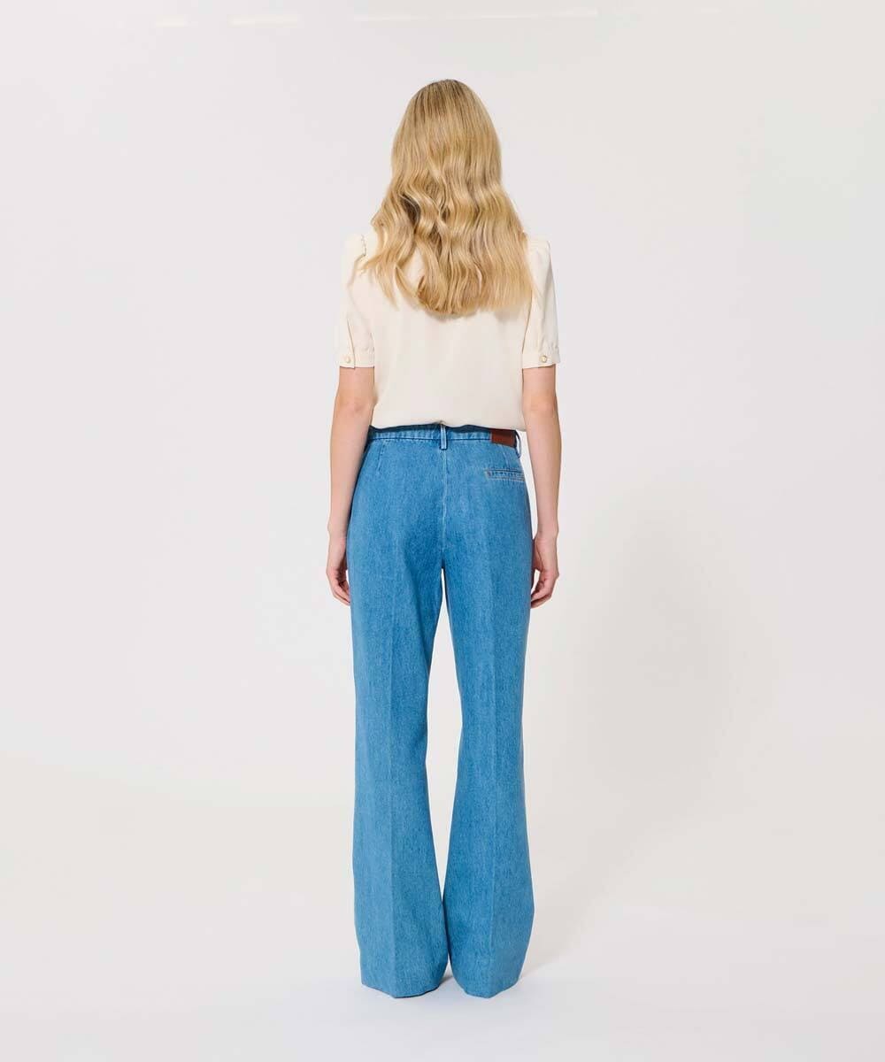 VZLAD04290 TARA JARMON(タラ ジャーモン) デニムパンツ ライトブルー