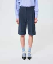 VZLAD05450 TARA JARMON(タラ ジャーモン) スモールブルーチェックハーフパンツ ネイビー