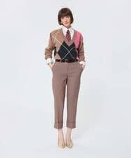 VZLAD14450 TARA JARMON(タラ ジャーモン) グレインドプードルパンツ ベージュ