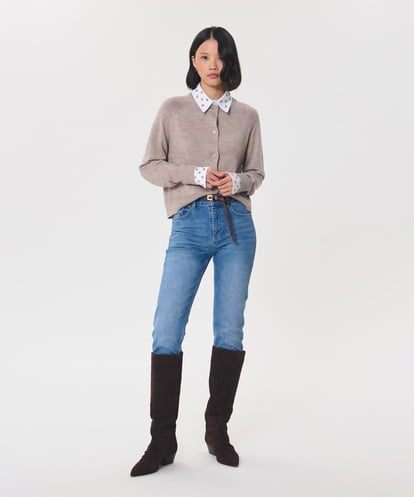 VZLAG03320 TARA JARMON スリムフィットデニムパンツ