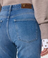 VZLAG03320 TARA JARMON(タラ ジャーモン) スリムフィットデニムパンツ ブルー