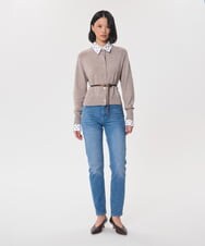 VZLAG03320 TARA JARMON(タラ ジャーモン) スリムフィットデニムパンツ ブルー