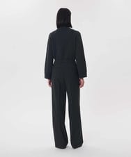 VZLAG10480 TARA JARMON(タラ ジャーモン) グレインドプードルワイドパンツ グレー