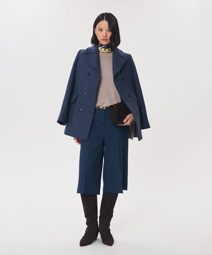 VZLAG15370 TARA JARMON グレインドプードルパンツ