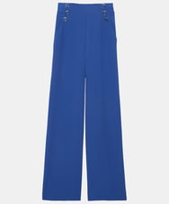 VZLAU03300 TARA JARMON(タラ ジャーモン) Crepe pants ブルー