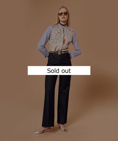 VZLAX01270 TARA JARMON Tailored denim pants