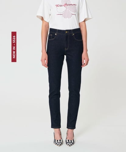 VZLGD03320 TARA JARMON デニムパンツ