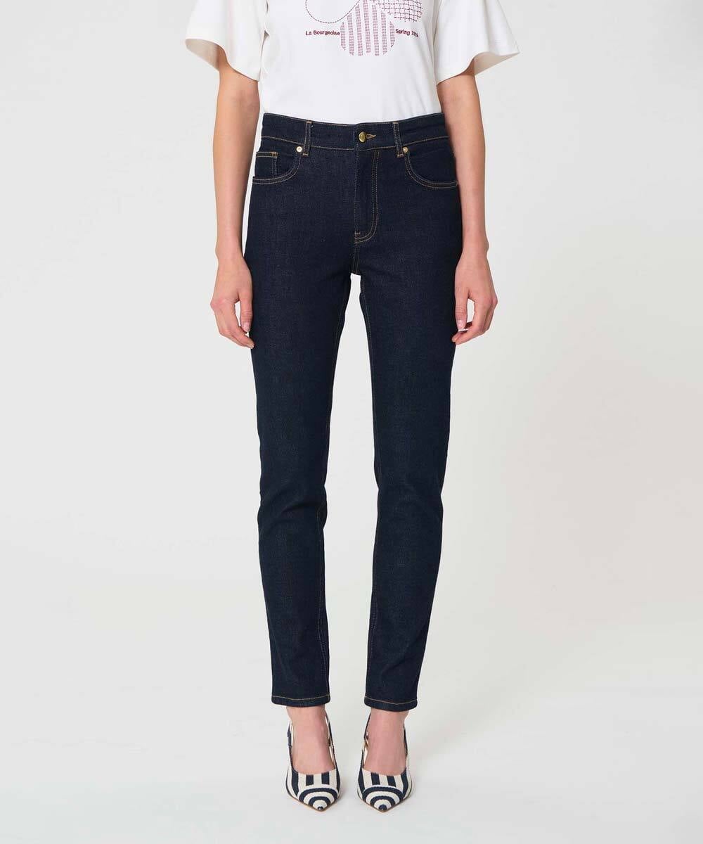 VZLGD03320 TARA JARMON(タラ ジャーモン) デニムパンツ ネイビー