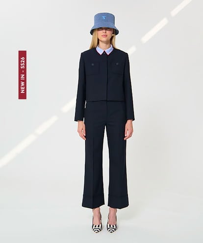 VZLGD04450 TARA JARMON グレインドプードルパンツ