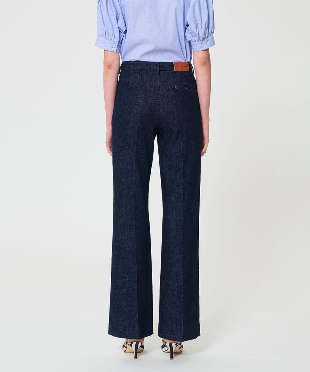 VZLGD05300 TARA JARMON(タラ ジャーモン) デニムパンツ ネイビー