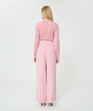 VZLGD06430 TARA JARMON(タラ ジャーモン) クレープパンツ ブラッシュピンク