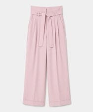 VZLGD06430 TARA JARMON(タラ ジャーモン) クレープパンツ ブラッシュピンク