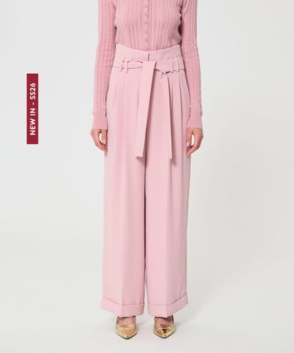 VZLGD06430 TARA JARMON クレープパンツ