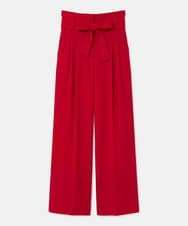 VZLGD06430 TARA JARMON(タラ ジャーモン) クレープパンツ レッド