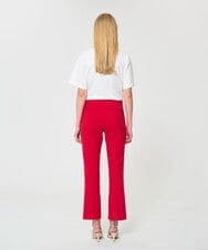 VZLGD08390 TARA JARMON(タラ ジャーモン) ダブルクロスパンツ レッド