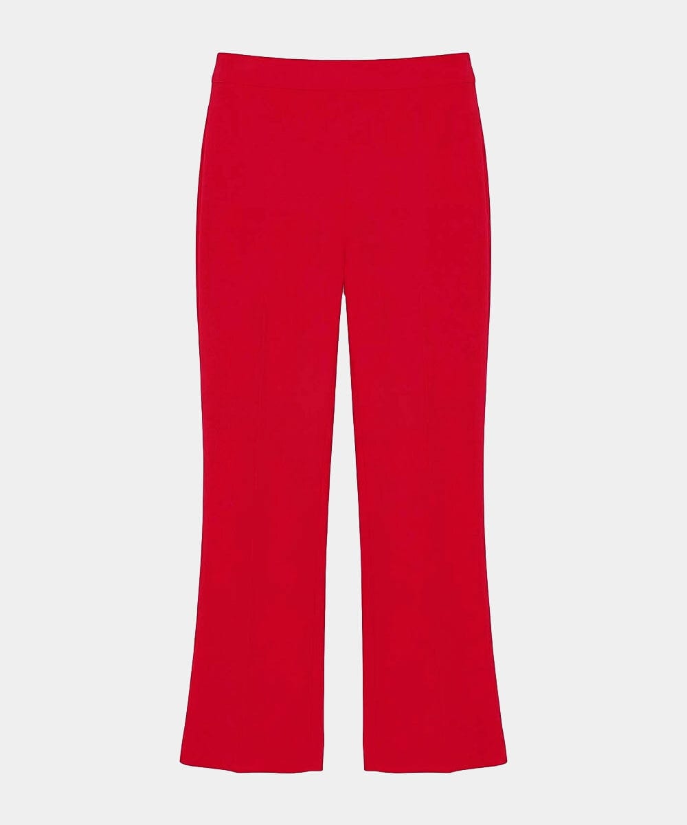 VZLGD08390 TARA JARMON(タラ ジャーモン) ダブルクロスパンツ レッド