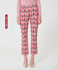 VZLGD12410 TARA JARMON(タラ ジャーモン) レトロブルームコットンピケパンツ ピンク