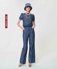 VZLGD13390 TARA JARMON(タラ ジャーモン) ライトデニムパンツ ライトブルー