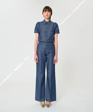 VZLGD13390 TARA JARMON(タラ ジャーモン) ライトデニムパンツ ライトブルー