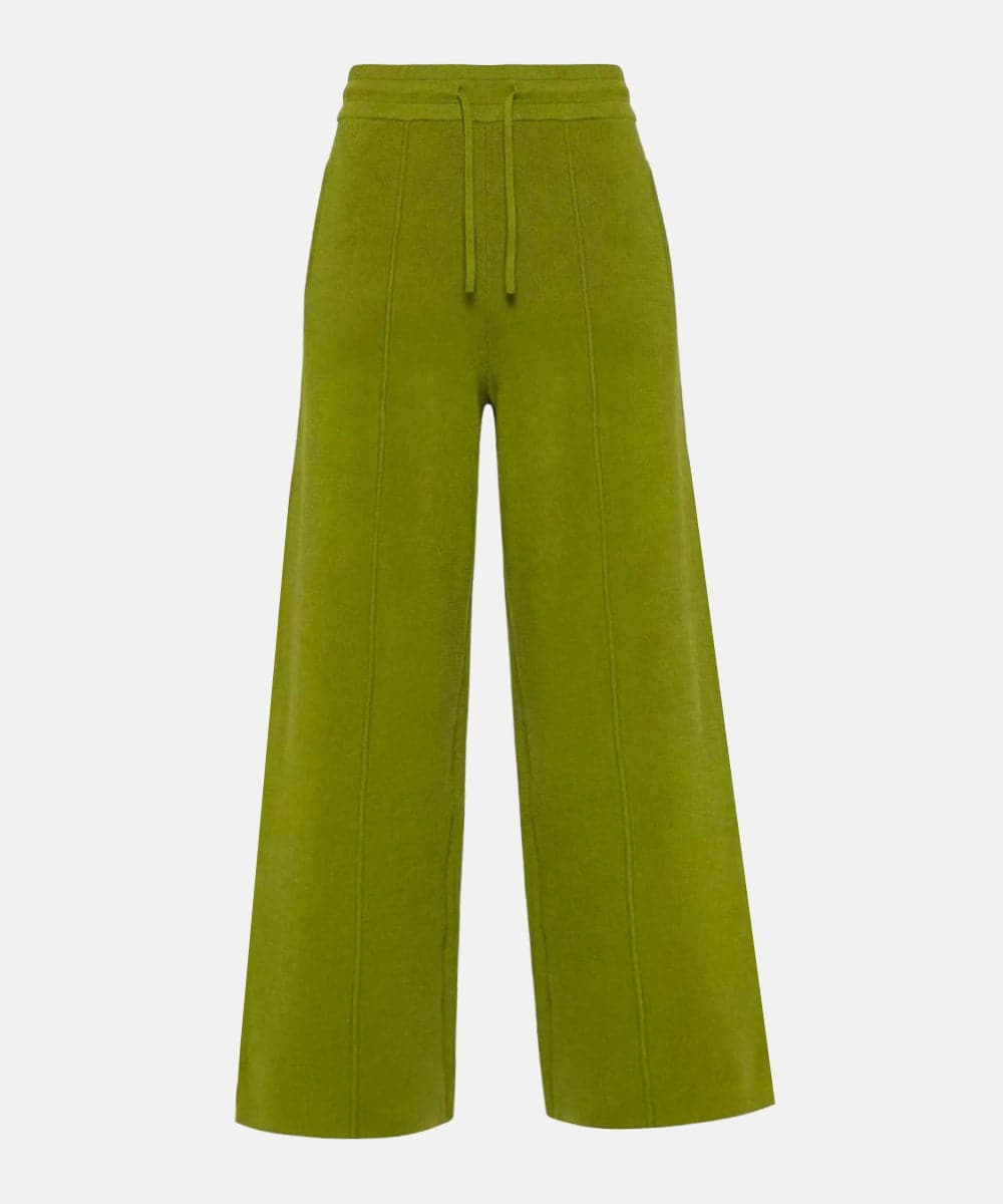 VZLGD14470 TARA JARMON(タラ ジャーモン) スマートピケニットパンツ アップルグリーン