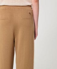 VZLGD14470 TARA JARMON(タラ ジャーモン) スマートピケニットパンツ ハニーベージュ