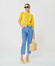 VZLGD16300 TARA JARMON(タラ ジャーモン) ウォッシュデニムパンツ ブルー