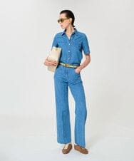 VZLGD18300 TARA JARMON(タラ ジャーモン) デニムパンツ ブルー