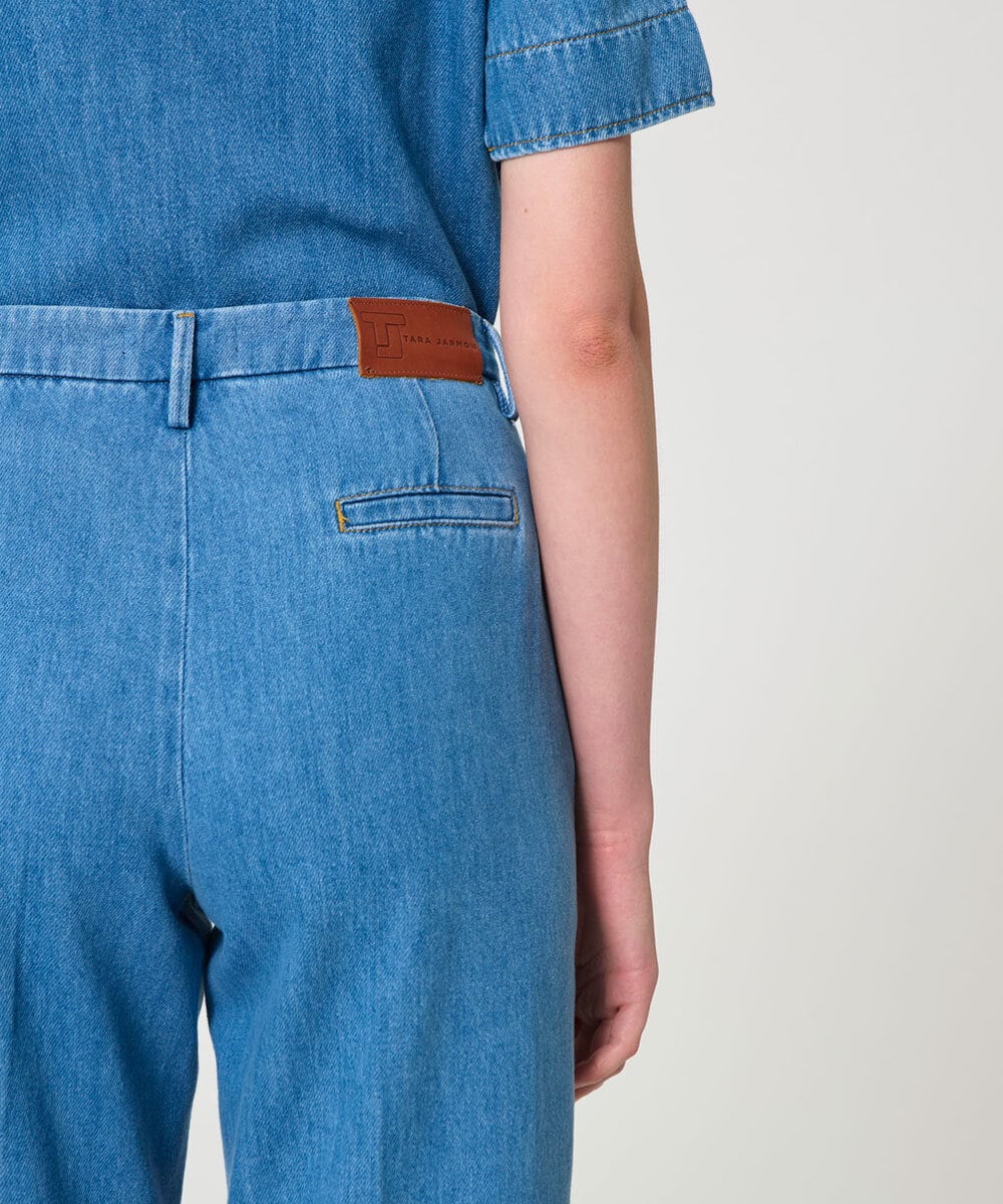 VZLGD18300 TARA JARMON(タラ ジャーモン) デニムパンツ ブルー