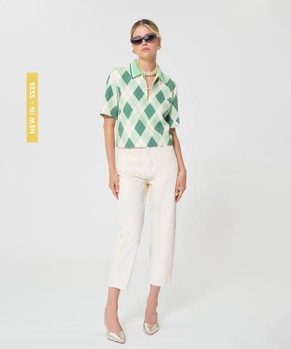 VZLGD19300 TARA JARMON サマーデニムパンツ