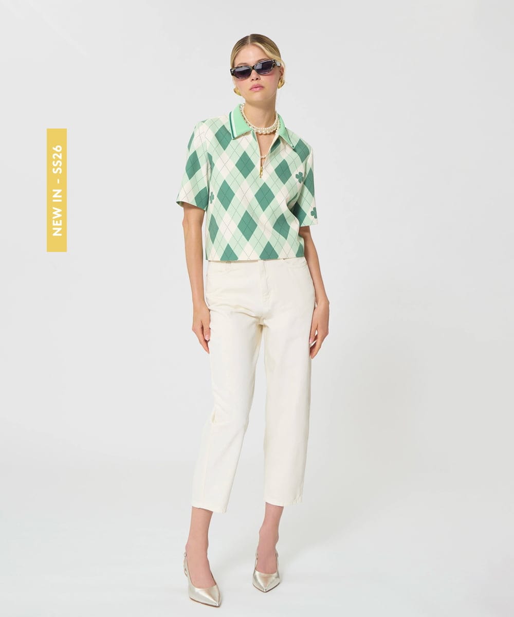 VZLGD19300 TARA JARMON(タラ ジャーモン) サマーデニムパンツ ホワイト